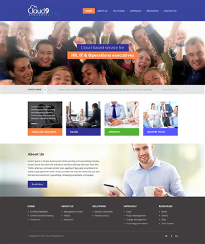 Web Design par Empireweb pour Cloud9 Solutions | Design : #3273074