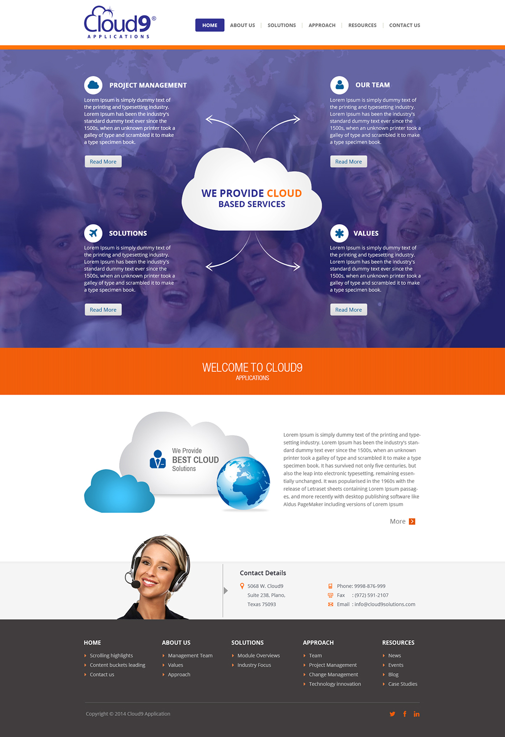 Web Design by Empireweb for Cloud9 Solutions | Design #3273335