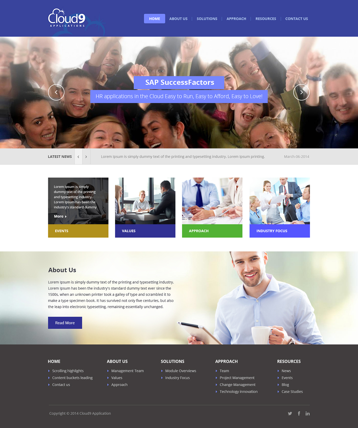 Web Design par Empireweb pour Cloud9 Solutions | Design #3276412