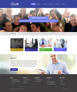 Web Design par Empireweb pour Cloud9 Solutions | Design #3276412