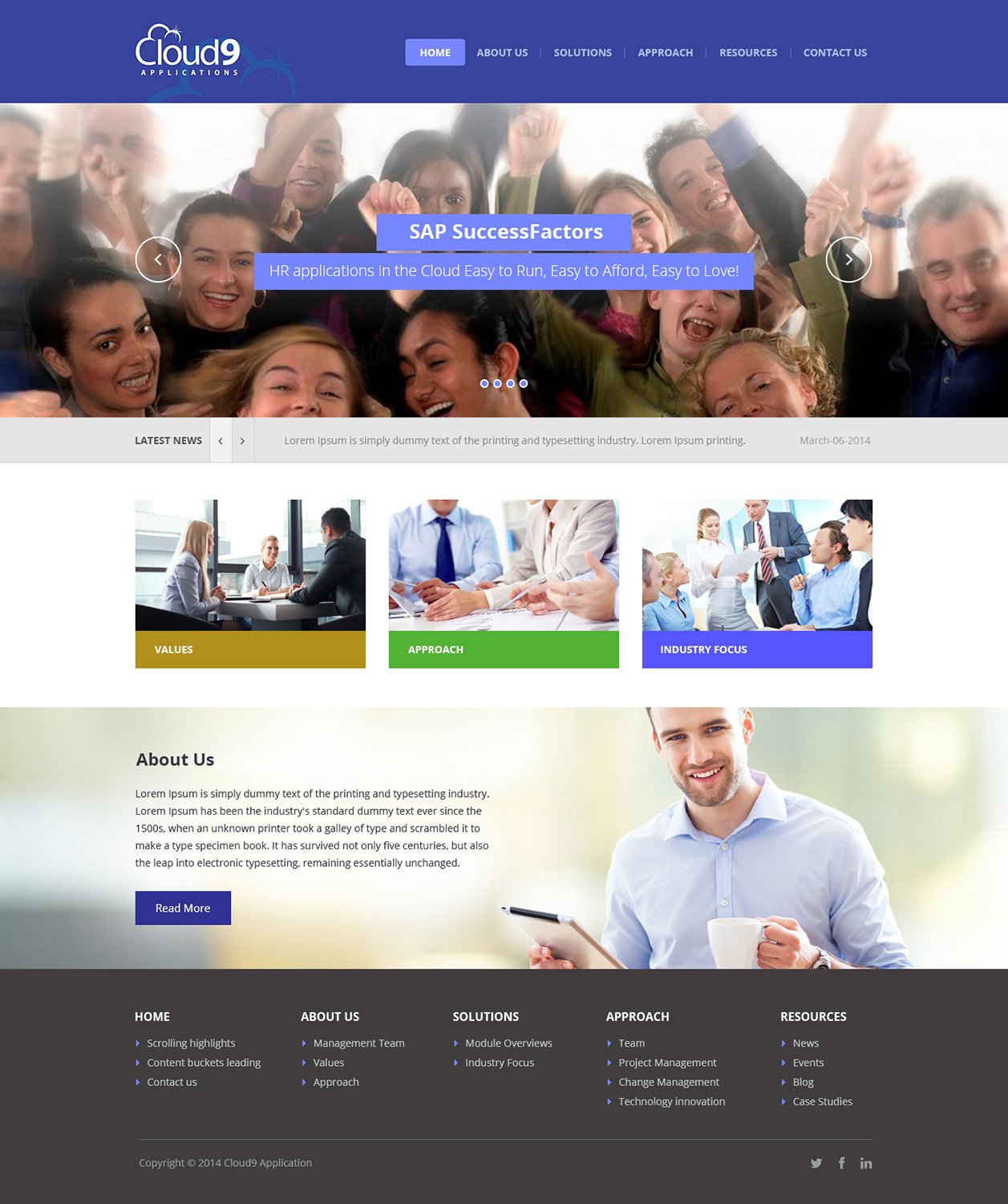 Web Design by Empireweb for Cloud9 Solutions | Design #3276432