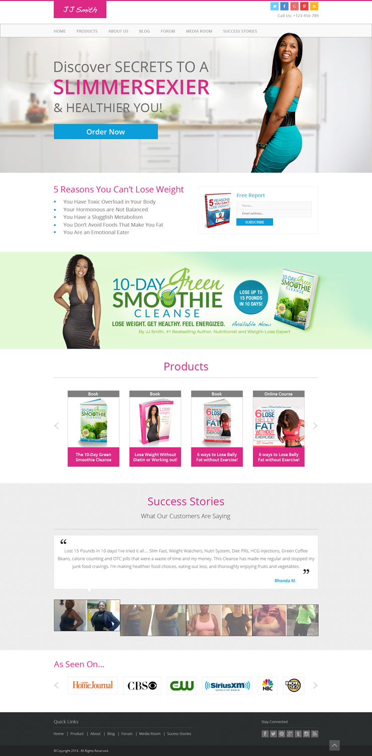Web Design by the-lion-king for Adiva+Publishing | Design #3279489