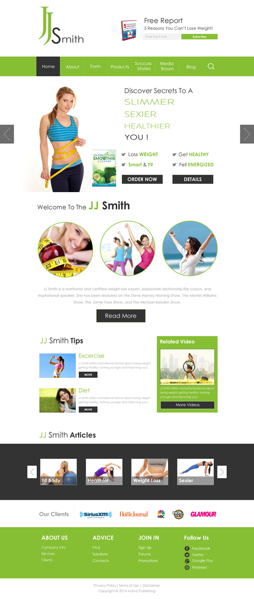Web Design by Behriatech for Adiva+Publishing | Design #3273589