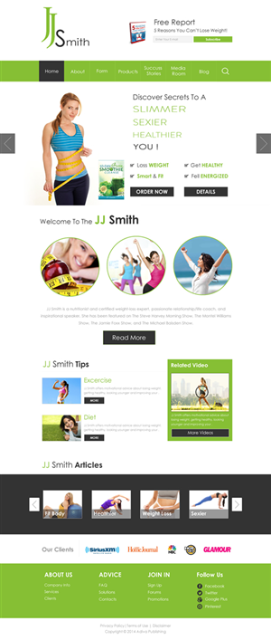 Web Design par Behriatech pour Adiva+Publishing | Design : #3273589
