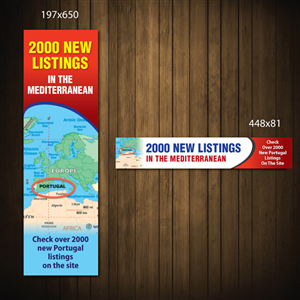 Banner Ad Design by meet007 for worldproperty.com | Design: #3264773