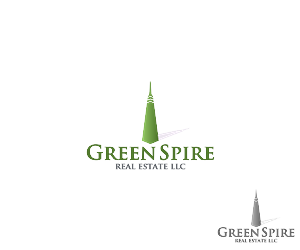 Green Spire Real Estate LLC | Logo Design by logonumberone