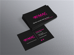 Business Card Design by diRtY.EMM for K Mac Fitness  | Design: #3313567