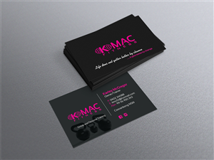 Business Card Design by diRtY.EMM for K Mac Fitness  | Design: #3319301