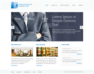 Law Firm Website | Web-Design von Mayank Patel