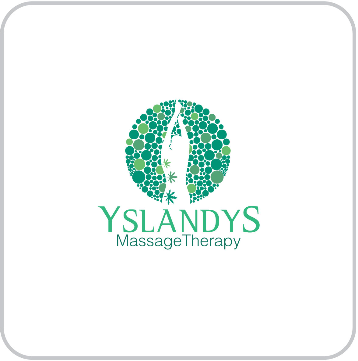 46 Elegant Professional Massage Logo Designs for Yslandys Massage