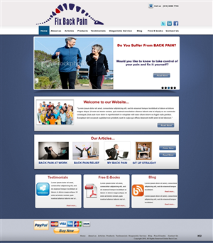 Web Design by pb for this project | Design: #810250
