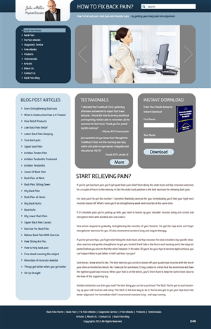 Web Design by pb for this project | Design: #810256