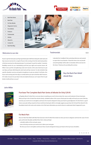 Web Design by pb for this project | Design: #812425