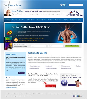 Web Design by pb for this project | Design: #818282