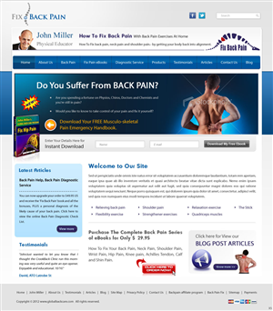 Web Design by pb for this project | Design: #818284