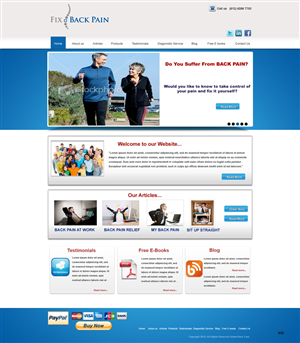 Web Design by pb for this project | Design: #819014