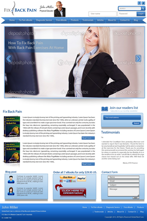Web Design by ishaan for this project | Design: #818683