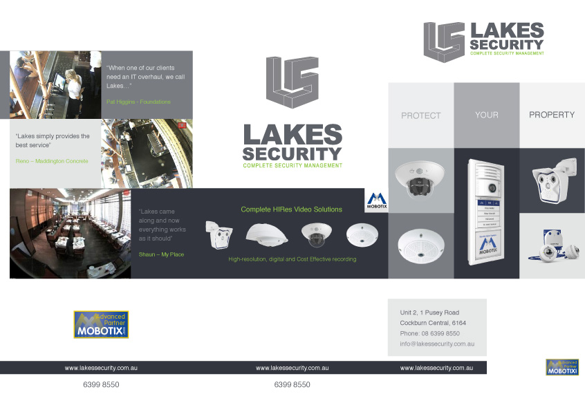 Broschüren-Design von Matt Hardie für Lakes Networking | Design #3325013