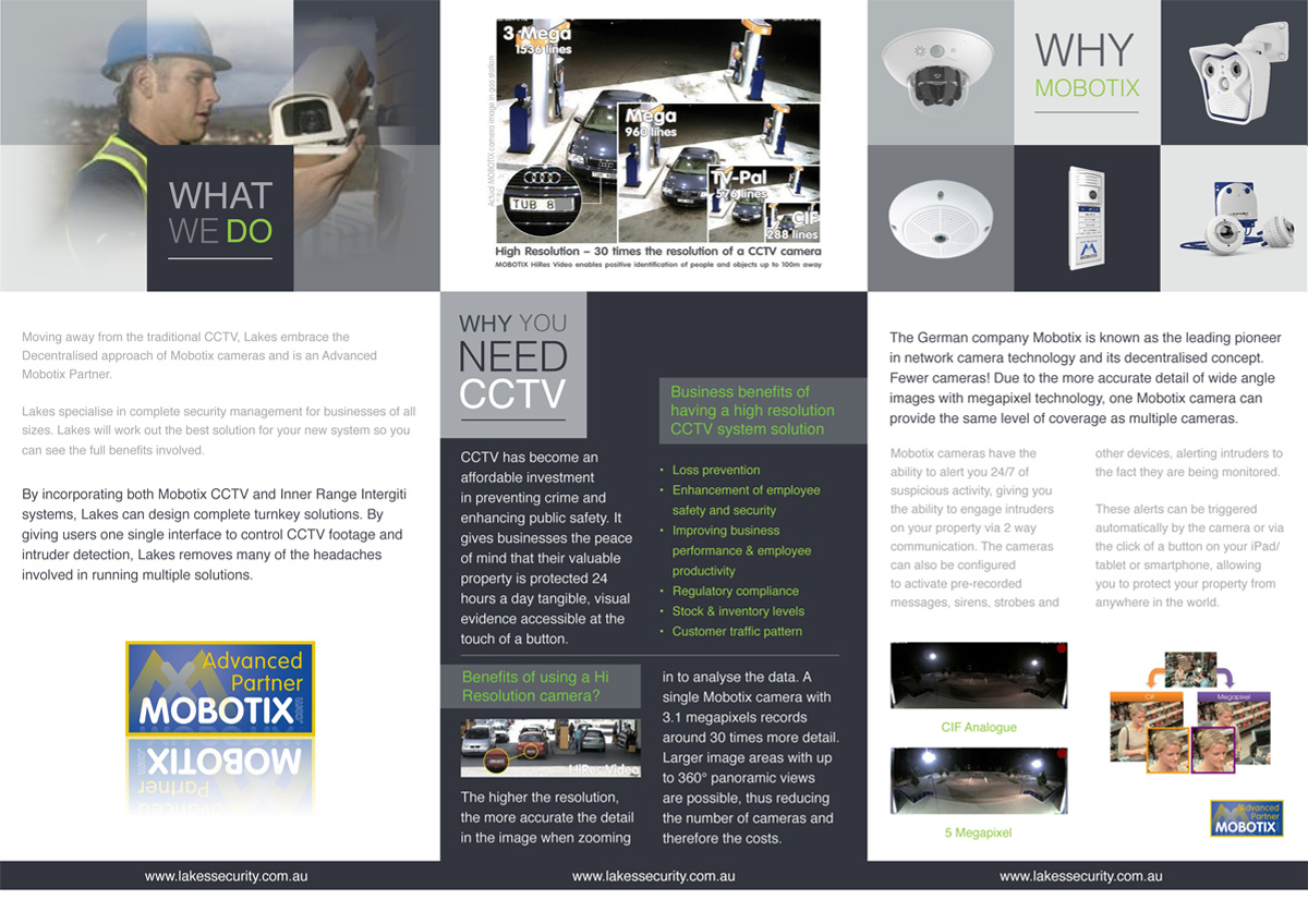 Diseño de Brochure por Matt Hardie para Lakes Networking | Diseño #3359575