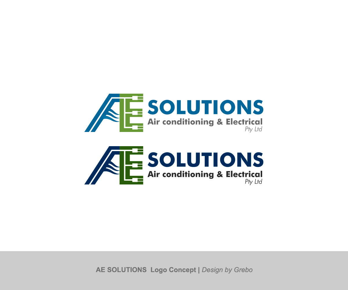 Diseño de Logo por Grebo para AE Solutions (NT) Pty Ltd | Diseño #3320127