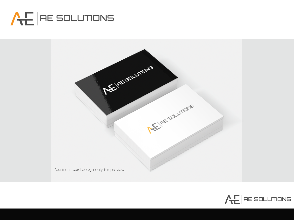 Logo Design by Anyl Thapa for AE Solutions (NT) Pty Ltd | Design #3334797