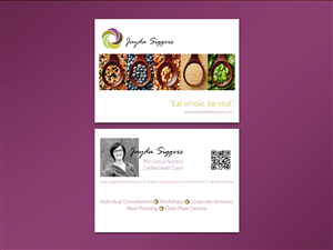 Nutrition Consulting Business needs a Postcard | Design de Brochure par Sonya