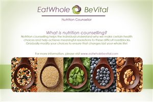 Nutrition Consulting Business needs a Postcard