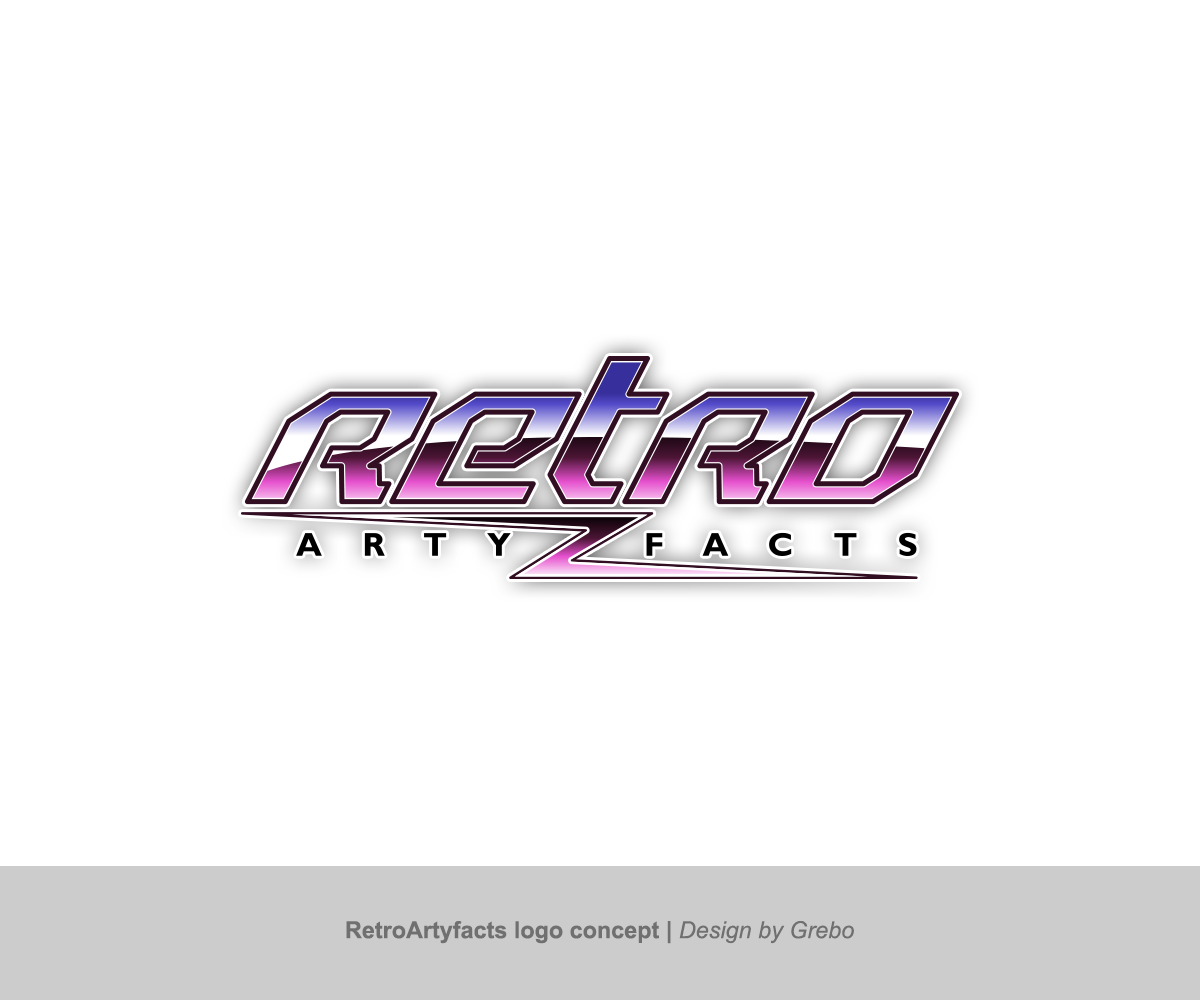 Logo Design by Grebo for Retro Artyfacts | Design #3282519