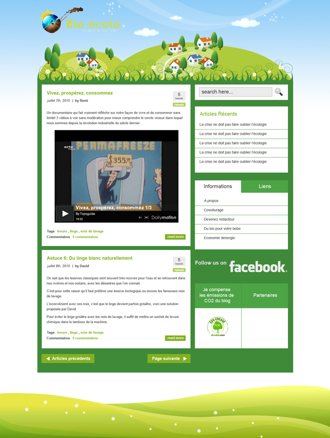 Diseño Web por Lauren para este proyecto | Diseño #79005