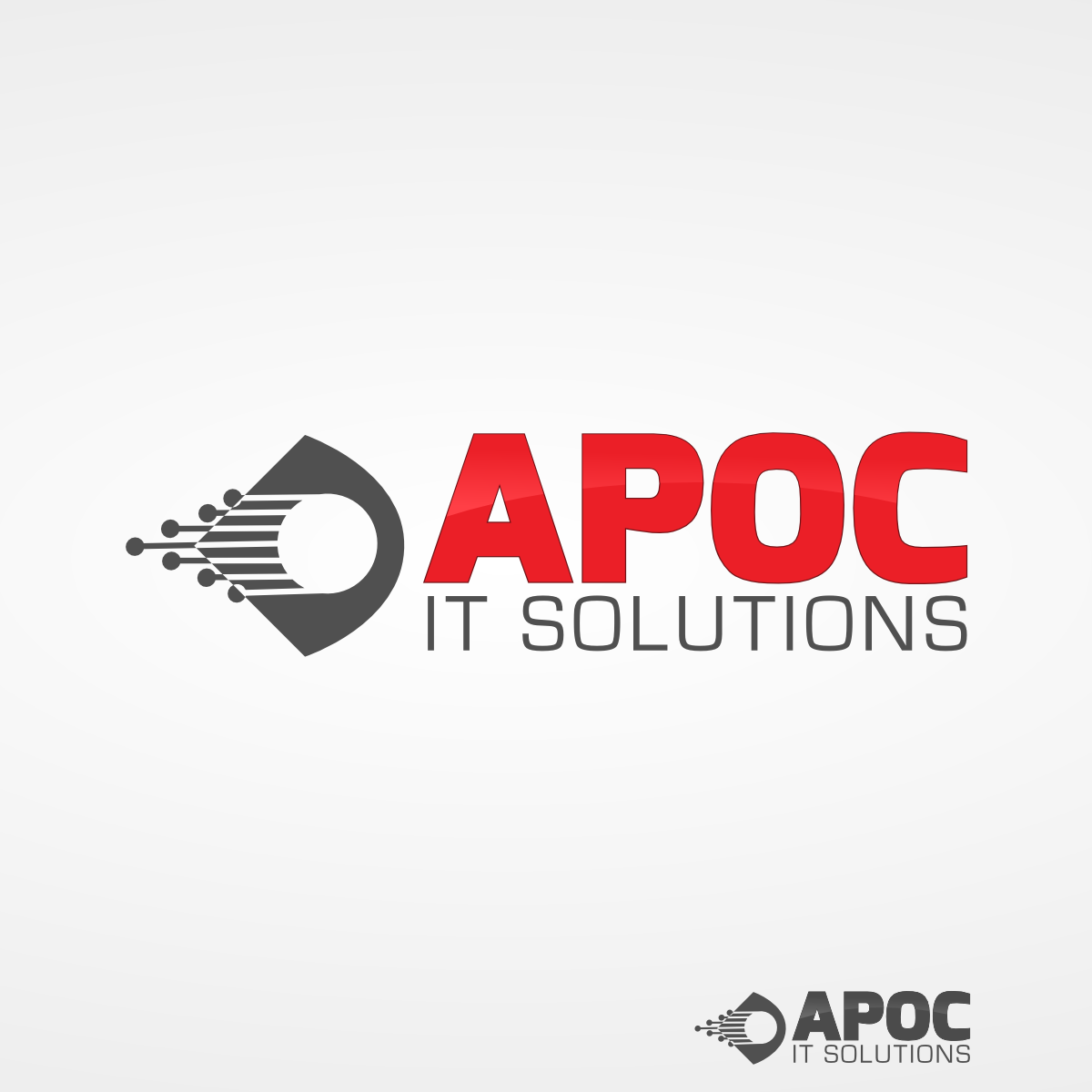 Logo-Design von Dry Media Design für Apoc IT Solutions Limited | Design #3306270