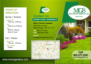 Design de Flyer par Parul pour Mavis Garden Supplies Co. Ltd. | Design : #3319228