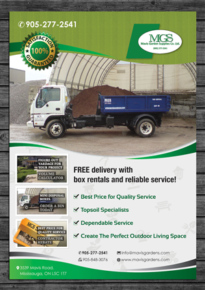 Design de Flyer par Sbss pour Mavis Garden Supplies Co. Ltd. | Design : #3314502