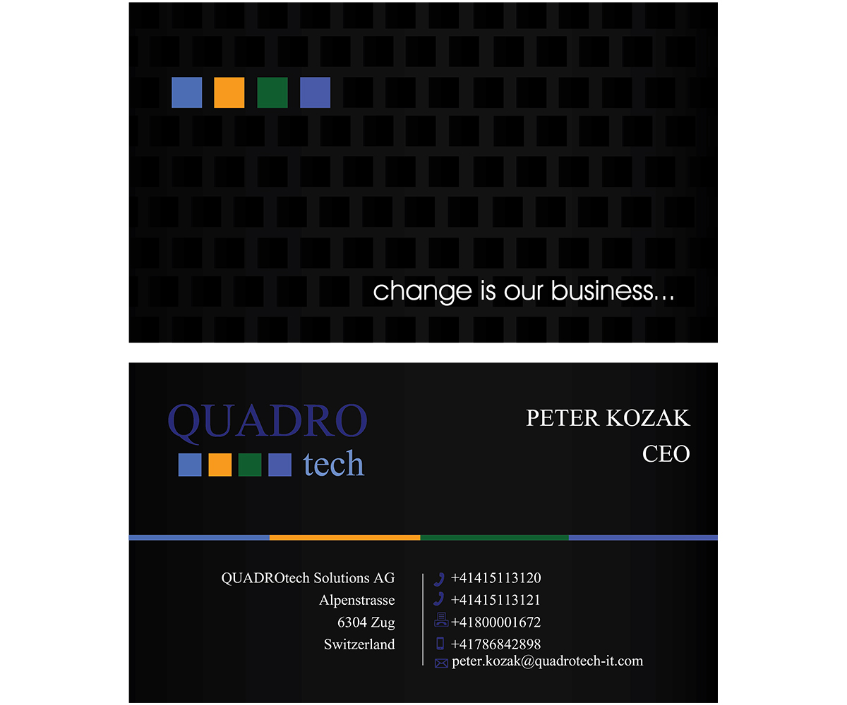 Business Card Design by Aaaron for this project | Design #3294629