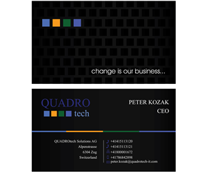 Business Card Design by Aaaron for this project | Design: #3294629