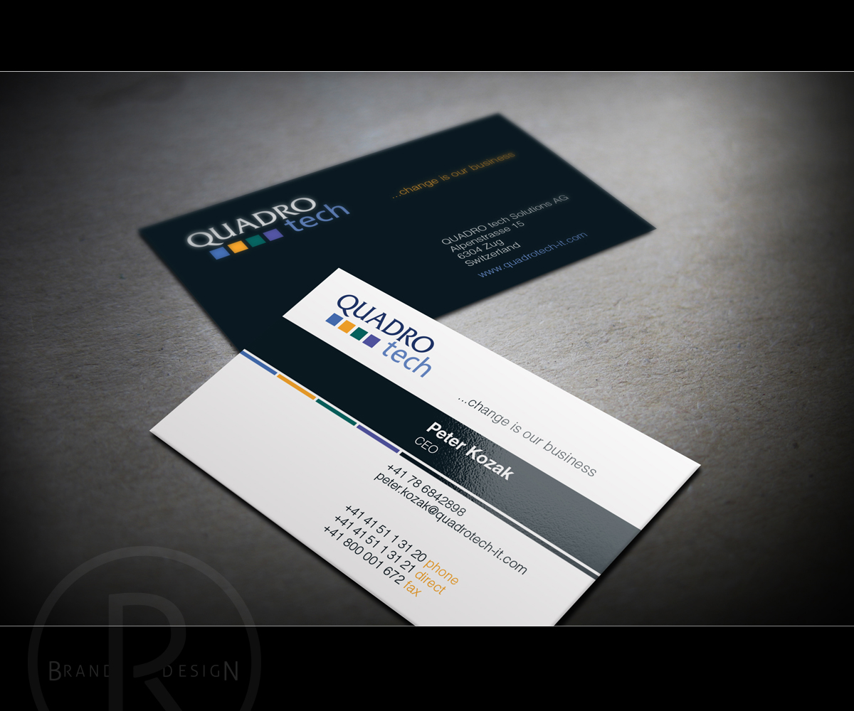 Business Card Design by Rich_LHA for this project | Design #3294768