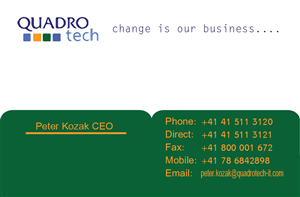 Business Card Design by Jellie for this project | Design: #3304477