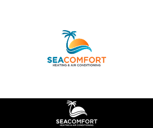 Sea Comfort Heating & Air Conditioning | Logo Design by logonumberone