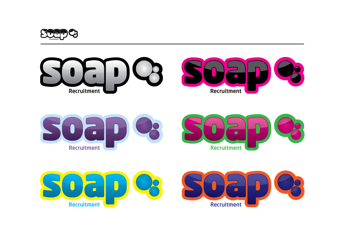 Logo Design by Studio Cosmo for Soap Recruitment | Design #76458