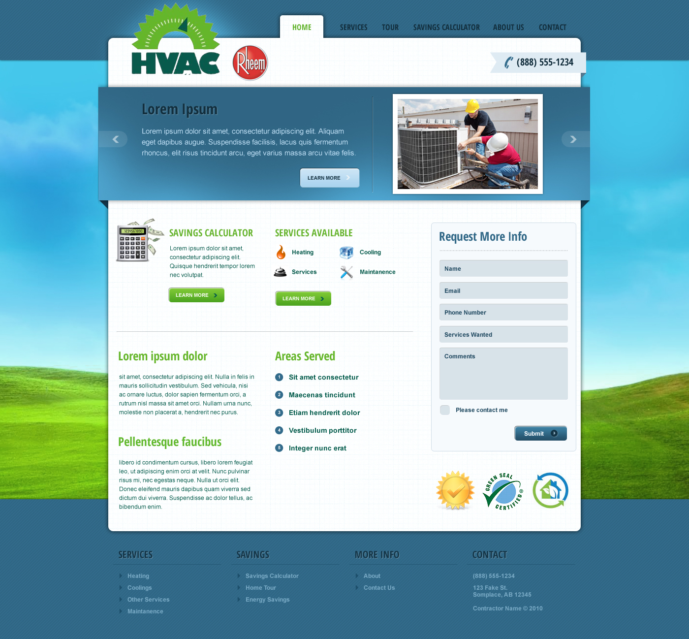 Web Design by Lee Wise for this project | Design #821332