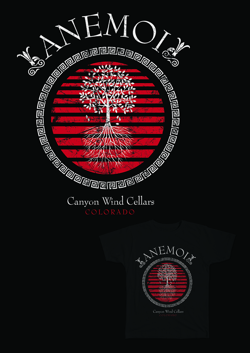 T-shirt Design by NKassia for Canyon Wind Cellars | Design #3324270