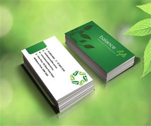 Business Card Design by AizerDS