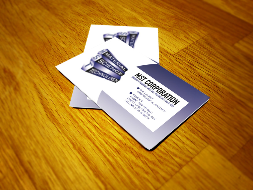 Visitenkarten-Design von isabel paoli für MST Corporation | Design #3284263