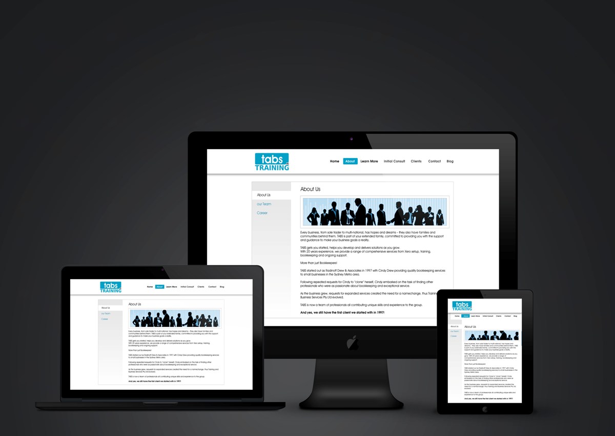 Wordpress Design by Chinmayees for Training and Business Services | Design #3313513