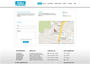 WordPress-Design von Chinmayees für Training and Business Services | Design #3314253