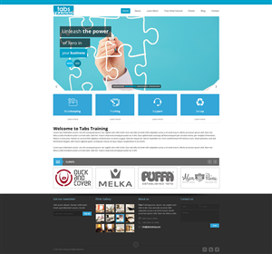 Diseño Wordpress por xupersoft para Training and Business Services | Diseño: #3318852