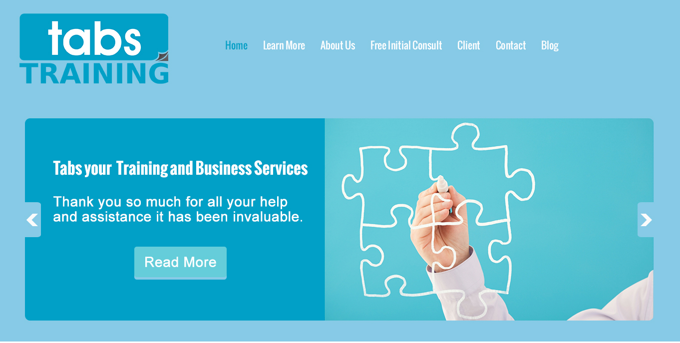 WordPress-Design von Shoaib Abbasi für Training and Business Services | Design #3306244