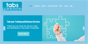 WordPress-Design von Shoaib Abbasi für Training and Business Services | Design #3306244
