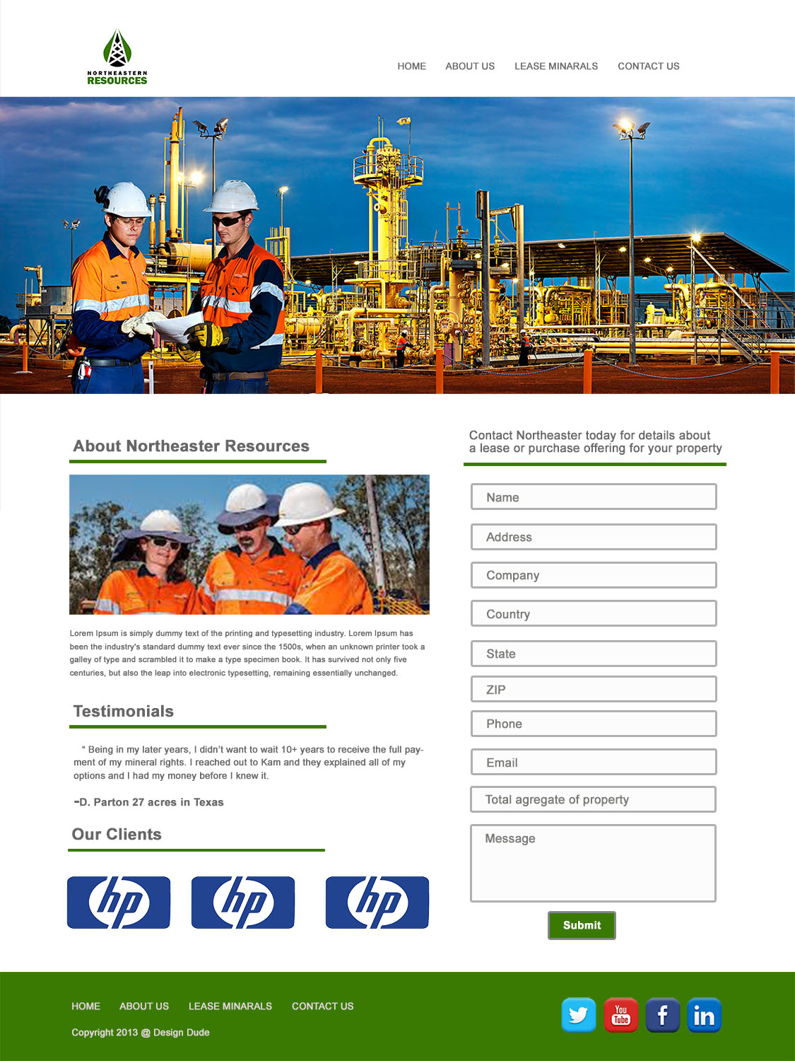 Web Design by Design Dude for this project | Design #3306826