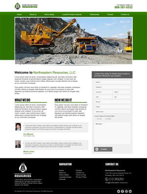 Diseño Web por jeckx2 para este proyecto | Diseño: #3298574