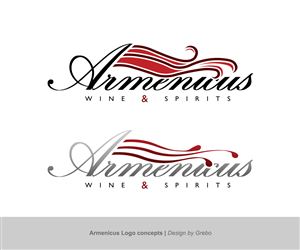 Diseño de Logo por Grebo para Armenicus Wine & Spirits | Diseño #3549751